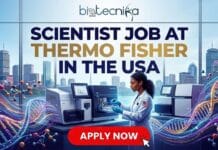 Entry-Level Scientist Job at Thermo Fisher in the USA | Biology Candidates Apply Now! Scientist Job at Thermo Fisher Careers in the USA. Apply for the QC Scientist Role at Thermo Fisher Scientific in the USA.