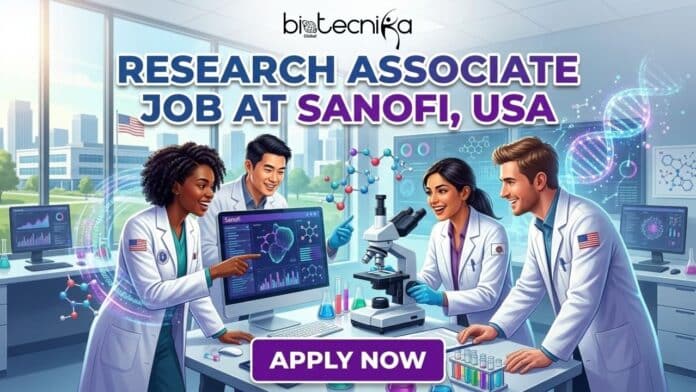 Latest Vaccine Research Job Opportunity at Sanofi in the USA. Apply for the Research Associate Job at Sanofi Careers in the USA.