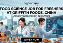 Entry-Level Food Science Job at Griffith Foods in China | Apply for this Wonderful Opportunity! Food Science Job at Griffith Foods in China. Apply for the Regulatory Officer Role at Griffith Foods in China.