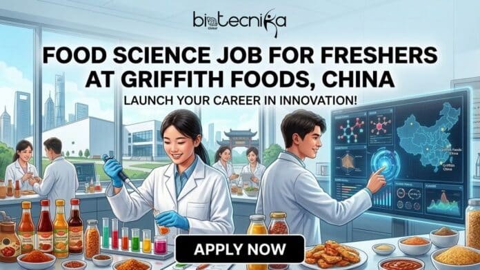 Food Science Job at Griffith Foods in China. Apply for the Regulatory Officer Role at Griffith Foods in China.