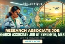 Syngenta Hiring Research Associate in Mexico | Apply for the Biotechnology Job! Biotechnology Job at Syngenta Careers in Mexico. Apply for the Research Associate Job at Syngenta in Mexico.