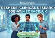 Freshers’ Job Alert: Clinical Research Job at Medpace in the UK | Life Science Candidates Apply! Clinical Research Job at Medpace Careers in the UK. Life Science Freshers Apply for the Clinical Research Associate Role at Medpace Careers.