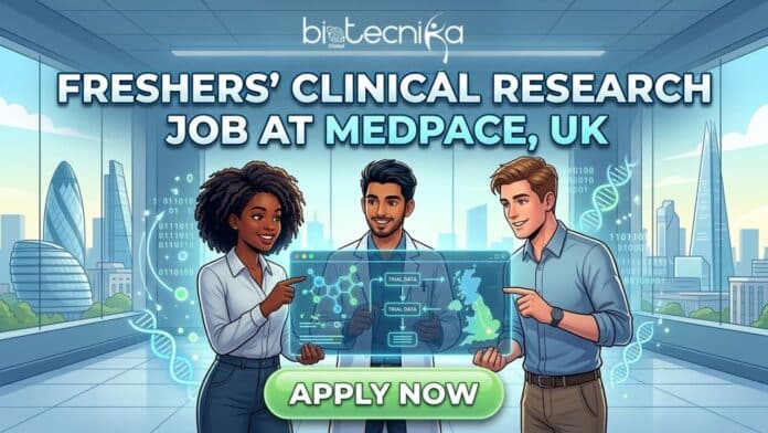 Clinical Research Job at Medpace Careers in the UK. Life Science Freshers Apply for the Clinical Research Associate Role at Medpace Careers.