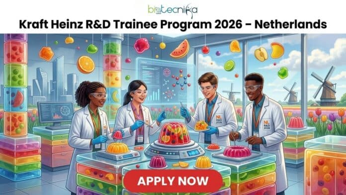 Kraft Heinz calls for R&D Trainee Program in Netherlands. Apply for the Research & Development Trainee Program.