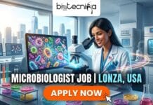 Openings for Microbiologist Job at Lonza in the USA | Work in this Dynamic Environment! Microbiologist Job at Lonza in the USA. BS in Biology or Microbiologt Candidates Apply for the Job Position at Lonza Careers in the USA