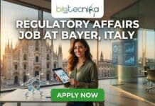 Bayer Hiring Regulatory Affairs Officer in Italy | Life Science Candidates Apply! Regulatory Affairs Job at Bayer in Italy. Apply for the Regulatory Affairs Officer Role at Bayer Careers in Italy.