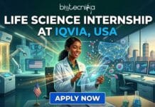 High-Paying Life Science Summer Internship at IQVIA, USA | Get Paid Upto $66,100/Annum Life Science Internship at IQVIA in the USA. Apply for the ADME Summer Internship 2026 at IQVIA Careers in the USA.
