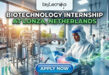 Lonza Calls For Biotechnology Internship in Netherlands | An Early-Career Opportunity! Biotechnology Internship at Lonza in Netherlands. Apply for the Process Specialist Role at Lonza Careers in Netherlands.