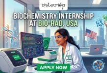 Exclusive Biochemistry Summer Internship at Bio-Rad, USA | Don’t Miss this Wonderful Opportunity! Biochemistry Summer Internship at Bio-Rad in the USA. Apply for the Scientist Intern Role at Bio-Rad Careers in the USA.