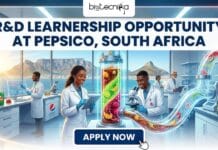 Exclusive R&D Learnership Opportunity at PepsiCo in South Africa | Biochemistry Candidates Don’t Miss it! R&D Learnership Role at PepsiCo in South Africa. Apply for the Research Opportunity at PepsiCo Careers in South Africa.