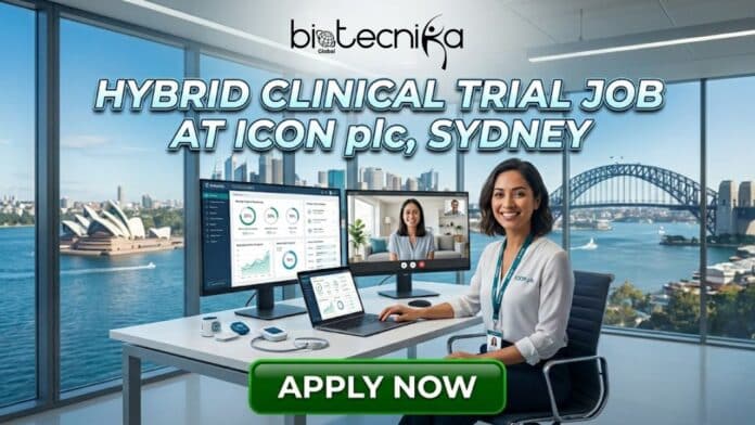 Apply for the Hybrid Clinical Trial Job at ICON plc, Australia. Work as a Clinical Trial Coordinator at ICON plc Careers in Australia.