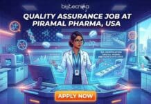 Exclusive Quality Assurance Job at Piramal Pharma Solutions, USA | Grab this Opportunity! Quality Assurance Job at Piramal Pharma Solutions in the USA. Apply for the Manufacturing Quality Assurance Specialist Role.