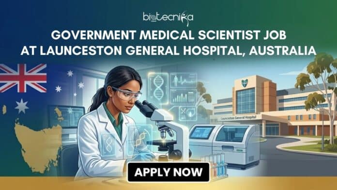 Government Medical Scientist Job at Launceston General Hospital in Australia. Apply for the Medical Scientist Role.