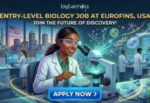 Entry-Level Biology Job at Eurofins, USA | Work as In-vivo Scientist & Earn Upto $25/Hour! Entry-Level Biology Job at Eurofins in the USA. Apply for the In-Vivo Scientist Job at Eurofins Careers in the USA.