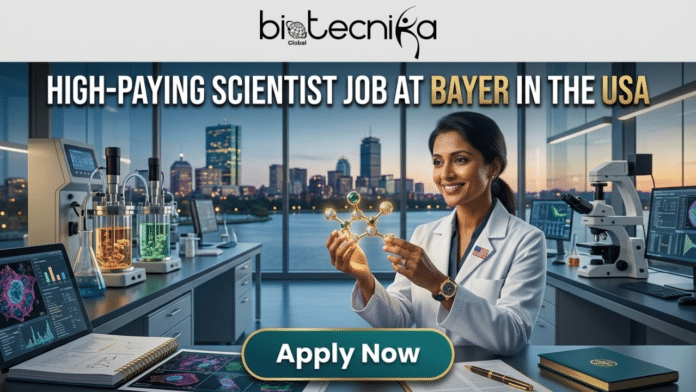 High-Paying Scientist Job at Bayer USA Earn Upto $139,188. Gemini said A clean black and white corporate logo for
