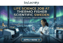 Life Science Job in Sweden – Join Thermo Fisher & Work on Cutting-Edge NGS Innovation! Apply for Life Science Job in Sweden with Thermo Fisher Scientific. Work on NGS assay development and advance your research career globally.