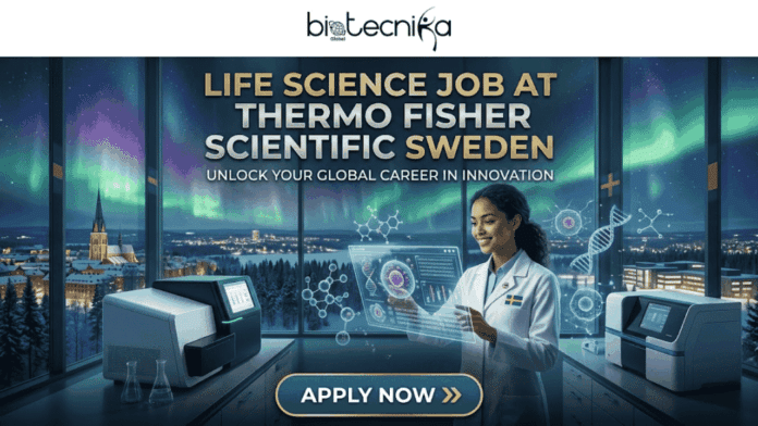 Apply for Life Science Job in Sweden with Thermo Fisher Scientific. Work on NGS assay development and advance your research career globally.