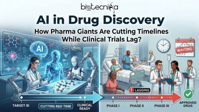 Explore how AI in Drug Discovery is transforming pharma giants, but clinical trials still face delays and high costs.