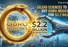 Gilead Sciences to Buy Ouro Medicines for $2.2 Billion and Expand Autoimmune Drug Pipeline Gilead Sciences plans to aquire Ouro Medicines to expand its Autoimmune Drugs Pipeline helping patients combat diseases worldwide.