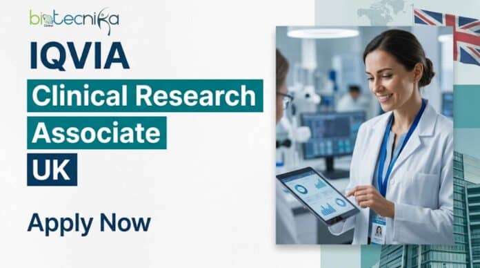 CRA job at IQVIA: Clinical Research Associate role in the UK. Explore IQVIA careers and apply for top life science jobs in UK today.
