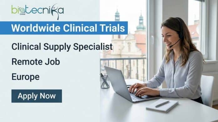 Apply for a clinical specialist job at Worldwide Clinical Trials. Remote life science job in Europe with supply chain responsibilities. Explore now!