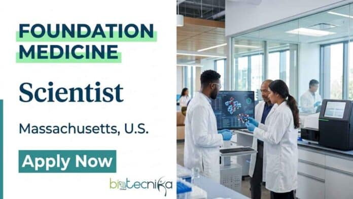 Scientist job at Foundation Medicine in Boston. Apply for Scientist role in NGS assay development. Explore top life science jobs in US today.