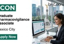 Pharmacovigilance Job Alert: Start Your Career as an ICON Graduate Pharmacovigilance Associate in Mexico City Pharmacovigilance job at ICON in Mexico City for a Graduate Pharmacovigilance Associate. Explore ICON careers, remote job opportunities, qualifications, responsibilities, and apply now.