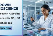 Fresher’s Research Associate Job: Kickstart Your Cancer Pharmacology Career at Crown Bioscience Research associate job at Crown Bioscience for freshers in cancer pharmacology. Apply now for biology job opportunities in the USA.