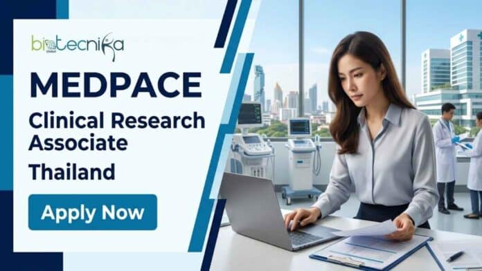 Clinical Research Associate job at Medpace in Thailand. Entry-level role with training, travel, and growth opportunities. Explore medpace careers today.