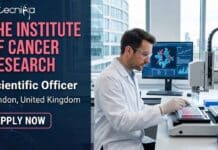 Scientific Officer Job in Breast Cancer Research | Apply for The Institute of Cancer Research Careers Opportunity Apply for a scientific officer job at ICR Careers in London. Work in breast cancer research with genomics, clinical samples, and high-throughput sequencing.