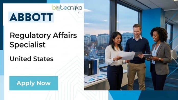 Regulatory affairs job at Abbott in the US. Explore Abbott careers and life science jobs in US with this Electrophysiology role.