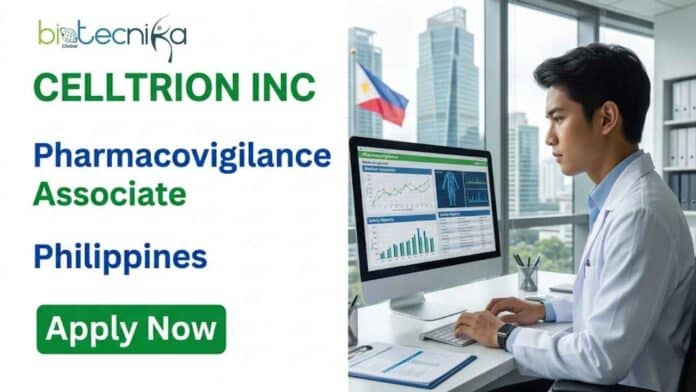 Explore a pharmacovigilance job at Celltrion Inc. Apply now for this life science job and start your career in drug safety and global healthcare.