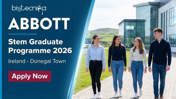 STEM program at Abbott Ireland 2026 for STEM graduates. Explore Abbott careers, roles, responsibilities, and apply for top STEM jobs Ireland.