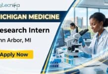 Research Intern Opportunity at Michigan Medicine | Kickstart Your Clinical Research Career in Michigan, U.S. Research intern role at Michigan Medicine, Ann Arbor. Explore Michigan Medicine careers and research jobs in US. Apply now for clinical research experience.
