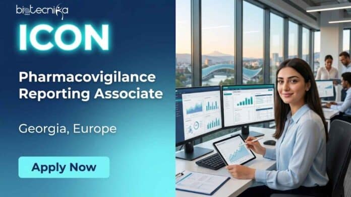 Pharmacovigilance job at ICON Careers: Apply for Reporting Associate role in Tbilisi. Life science job in drug safety and clinical research.