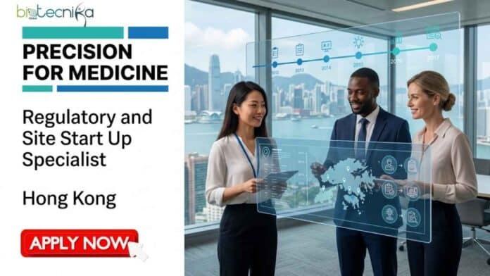 Explore a life science job at Precision for Medicine as a Regulatory Specialist in Hong Kong. Apply now for top CRO jobs in Hong Kong.
