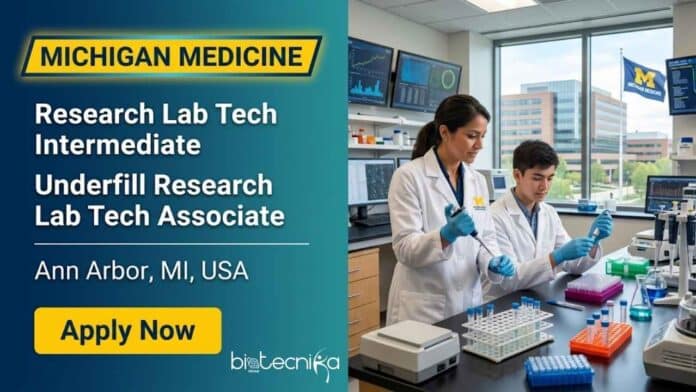Explore a life science job at Michigan Medicine as a Research Lab Tech in Ann Arbor, USA. Apply now for exciting research careers in neuroscience.