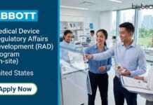 Regulatory Affairs Job at Abbott | Launch Your Medical Device Career in the USA Regulatory affairs job at Abbott USA – apply for Medical Device RAD Program. Explore Abbott careers and life sciences jobs in US with growth opportunities.