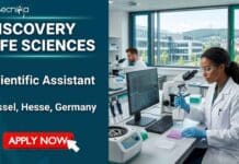 Scientific Assistant Job Opportunity at Discovery Life Sciences in Germany | Apply Now Explore a scientific assistant job at Discovery Life Sciences in Germany. Apply now for BS biology job roles in biospecimen research and lab validation.