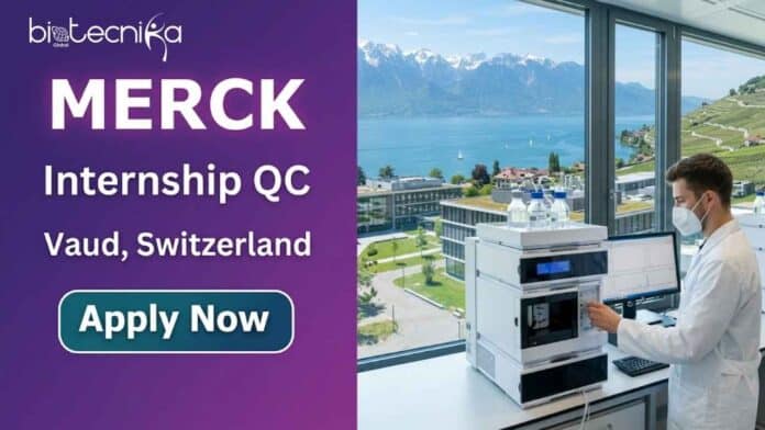 QC internship at Merck in Switzerland. Apply now for internships in Switzerland and explore Merck careers in Quality Control and digital transformation.