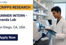 Life Sciences Internship at Scripps Research | Summer Intern Opportunity in the Chanda Lab, San Diego, USA Explore a life sciences internship at Scripps Research in the USA. Apply for the Summer Intern role in the Chanda Lab and gain hands-on research experience.