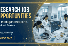 Research Job at Michigan Medicine, USA | Life Sciences Candidates, Apply Now Research Job at Michigan Medicine. Life Sciences Candidates, Apply. Research Opportunity in the United Stated of America