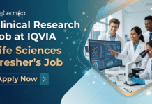 Clinical Research Job at IQVIA, Austria | Life Sciences Candidates, Apply Now Clinical Research Job at IQVIA, Austria. Life Sciences Candidates, Apply Now. Experience in Clinical Research is Preferred.