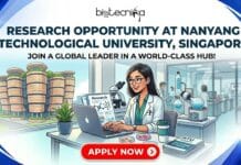 Exclusive Research Opportunity at Nanyang Technological University, Singapore | Don’t Miss it! Research Job at Nanyang Technological University in Singapore. Apply for the Research Associate / Research Fellow Position.