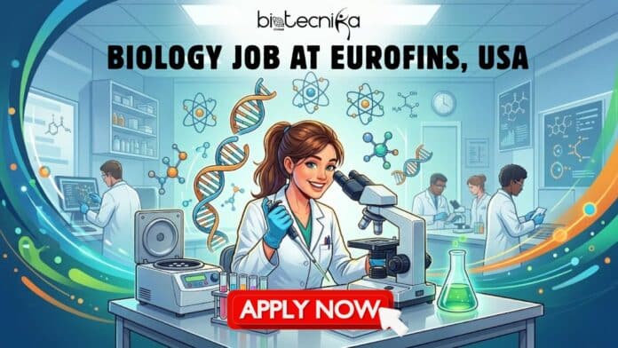 Biology Job at Eurofins in the USA, Apply for the Associate Project Manager at Eurofins Careers in the USA.