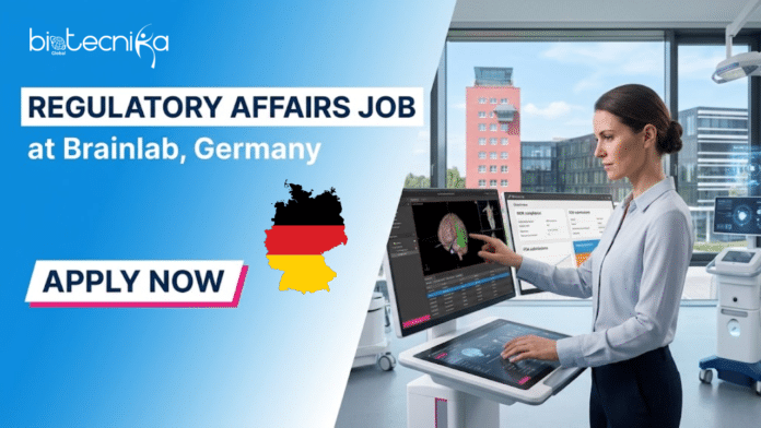 Regulatory Affairs Job at Brainlab. Life Sciences Candidates, Apply Now. Job Opportunity in Germany. Lead FDA 510(k) and CE Marking.