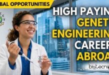 High Paying Genetic Engineering Careers Abroad Explore genetic engineering careers abroad, high-paying jobs, top countries, skills, and future scope to build a successful global biotech career.