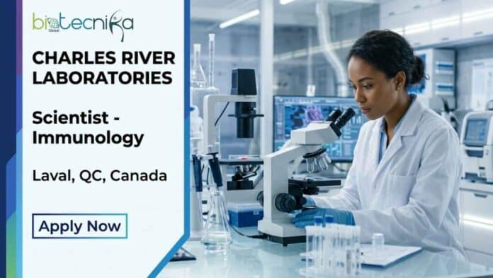 Scientist Job at Charles River Laboratories in Laval, Canada. Apply for this Immunology Job and grow your Charles River career in drug development.