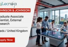 Scientist Job at Johnson & Johnson: Apply for a Graduate Associate Scientist Opportunity in the UK Scientist job at Johnson & Johnson for Graduate Associate Scientist in Leeds, UK. Apply now for this life science job in clinical research and medical affairs.