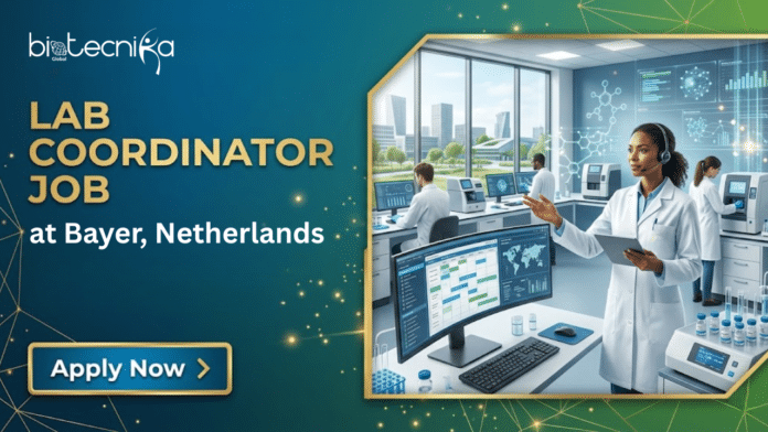 Lab Coordinator Job at Bayer, Netherlands. Life Sciences Candidates, Apply Now. Experience in Seed Physiology is preferred.